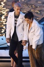 KOURTNEY KARDASHIAN and Travis Barker at a Date Night in Portofino 05/23/2022