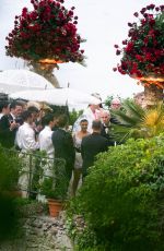 KOURTNEY KARDASHIAN and Travis Barker at Their Wedding in Portofino 05/22/2022