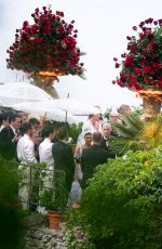 KOURTNEY KARDASHIAN and Travis Barker at Their Wedding in Portofino 05/22/2022