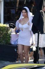 KOURTNEY KARDASHIAN and Travis Barker Getting Married at a Restaurant in Montecito 05/15/2022