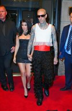 KOURTNEY KARDASHIAN and Travis Barker Heading to Met Gala Afterparty in New York 05/02/2022