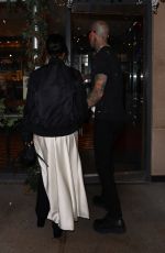 KOURTNEY KARDASHIAN and Travis Barker Out and About in New York 05/02/2022