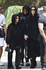 KOURTNEY KARDASHIAN and Travis Departing Portofino 05/25/2022