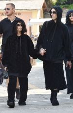 KOURTNEY KARDASHIAN and Travis Departing Portofino 05/25/2022