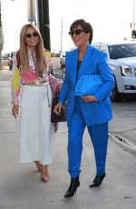 KRIES JENNER Out for Dinner with Friends at Giorgio Baldi in Santa Monica 05/14/2022
