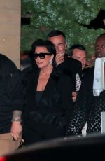 KRIS JENNER and Cory Gamble at Nobu in Malibu 05/06/2022