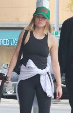 KRISTEN BELL Leaves a Gym in Los Feliz 05/02/2022 
