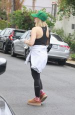 KRISTEN BELL Leaves a Gym in Los Feliz 05/02/2022 
