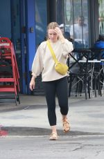 KRISTEN BELL Leaves Yoga Session in Los Feliz 05/17/2022