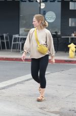 KRISTEN BELL Leaves Yoga Session in Los Feliz 05/17/2022