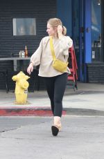 KRISTEN BELL Leaves Yoga Session in Los Feliz 05/17/2022