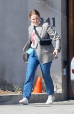 KRISTEN BELL Out and About in Los Angeles 05/01/2022