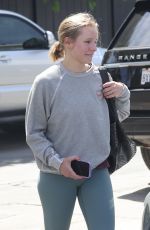 KRISTEN BELL Out with a Friend in Los Feliz 05/10/2022