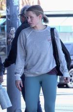 KRISTEN BELL Out with a Friend in Los Feliz 05/10/2022