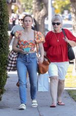 KRISTEN BELL Out with Her Mother in Los Feliz 05/07/2022