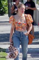 KRISTEN BELL Out with Her Mother in Los Feliz 05/07/2022