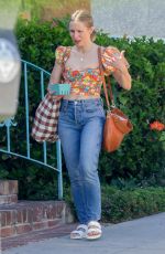 KRISTEN BELL Out with Her Mother in Los Feliz 05/07/2022