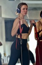 KRISTEN BELL Workout at a Gym in Los Feliz 05/05/2022