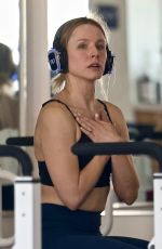 KRISTEN BELL Workout at a Gym in Los Feliz 05/05/2022