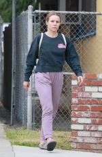 KRISTEN BELLE Visiting a Friend in Los Angeles 05/20/2022