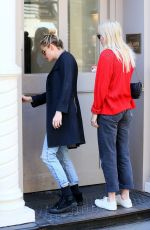 KRISTEN STEWART and DYLAN MEYER Out in New York 05/09/2022