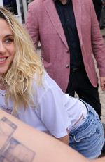 KRISTEN STEWART Arrives at Martinez Hotel in Cannes 05/22/2022