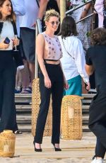 KRISTEN STEWART Arrives to Chanel Dinner at Cannes Film Festival 05/23/2022