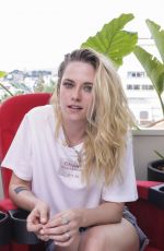 KRISTEN STEWART at an Interview at 2022 Cannes Film Festival 05/23/2022