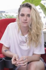 KRISTEN STEWART at an Interview at 2022 Cannes Film Festival 05/23/2022