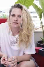 KRISTEN STEWART at an Interview at 2022 Cannes Film Festival 05/23/2022
