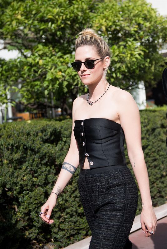KRISTEN STEWART Heading for 75th Anniversary Celebration at Cannes Film Festival 05/24/2022