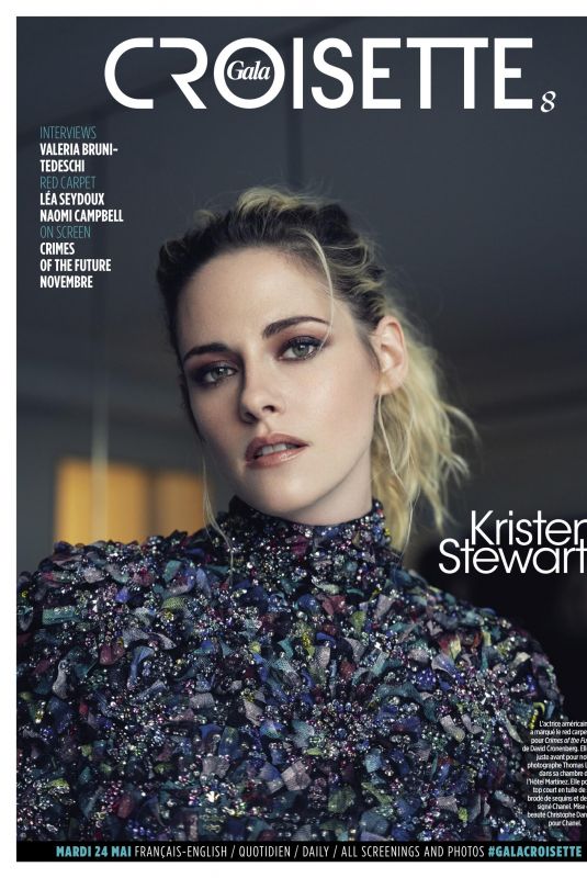 KRISTEN STEWART in Gala Croisette #8, May 2022