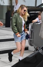 KRISTEN STEWART Leaves Hotel Marriot in Cannes 05/23/2022
