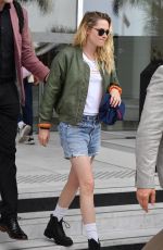 KRISTEN STEWART Leaves Hotel Marriot in Cannes 05/23/2022