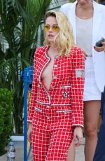 KRISTEN STEWART Leaves Martinez Hotel in Cannes 05/24/2022
