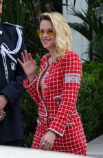KRISTEN STEWART Leaves Martinez Hotel in Cannes 05/24/2022