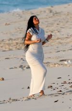 KYLIE JENNER and Travis Scott in Romantic Sunset in Turks and Caicos 05/03/2022