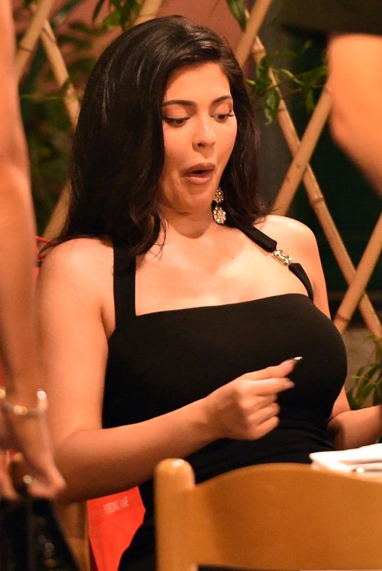 KYLIE JENNER at Ristorante Puny in Portofino 05/20/2022