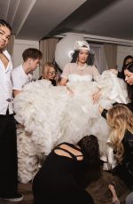 KYLIE JENNER Getting Ready for Met Gala 2022