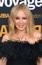 KYLIE MINOGUE at Abba Voyage First Performance in London 05/26/2022