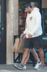 LADY GAGA with Her Boyfriend at Vintage Grocers in Malibu 05/21/2022