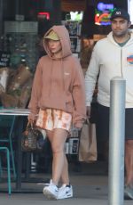 LADY GAGA with Her Boyfriend at Vintage Grocers in Malibu 05/21/2022