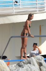 LADY VICTORIA HERVEY in Bikini at Hotel Eden Roc in Antibes 05/27/2022