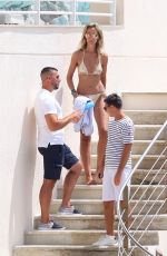 LADY VICTORIA HERVEY in Bikini at Pool of Eden-Roc Hotel in Antibes 05/28/2022