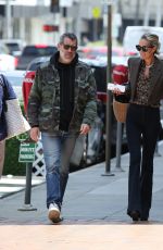 LAETICIA HALLYDAY and Jalil Lespert Out in Los Angeles 05/503/2022