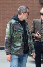 LAETICIA HALLYDAY and Jalil Lespert Out in Los Angeles 05/503/2022