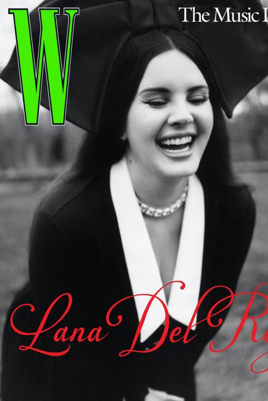 LANA DEL REY for W Magazine: The Music Issue, May 2022