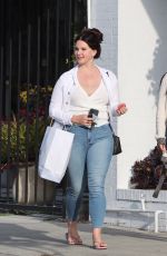 LANA DEL REY in Denim Out on Melrose Place in West Hollywood 05/23/2022
