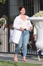 LANA DEL REY in Denim Out on Melrose Place in West Hollywood 05/23/2022