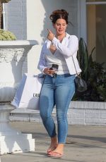 LANA DEL REY in Denim Out on Melrose Place in West Hollywood 05/23/2022